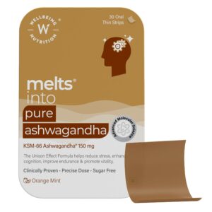 Wellbeing Nutrition Melts Pure Ashwagandha