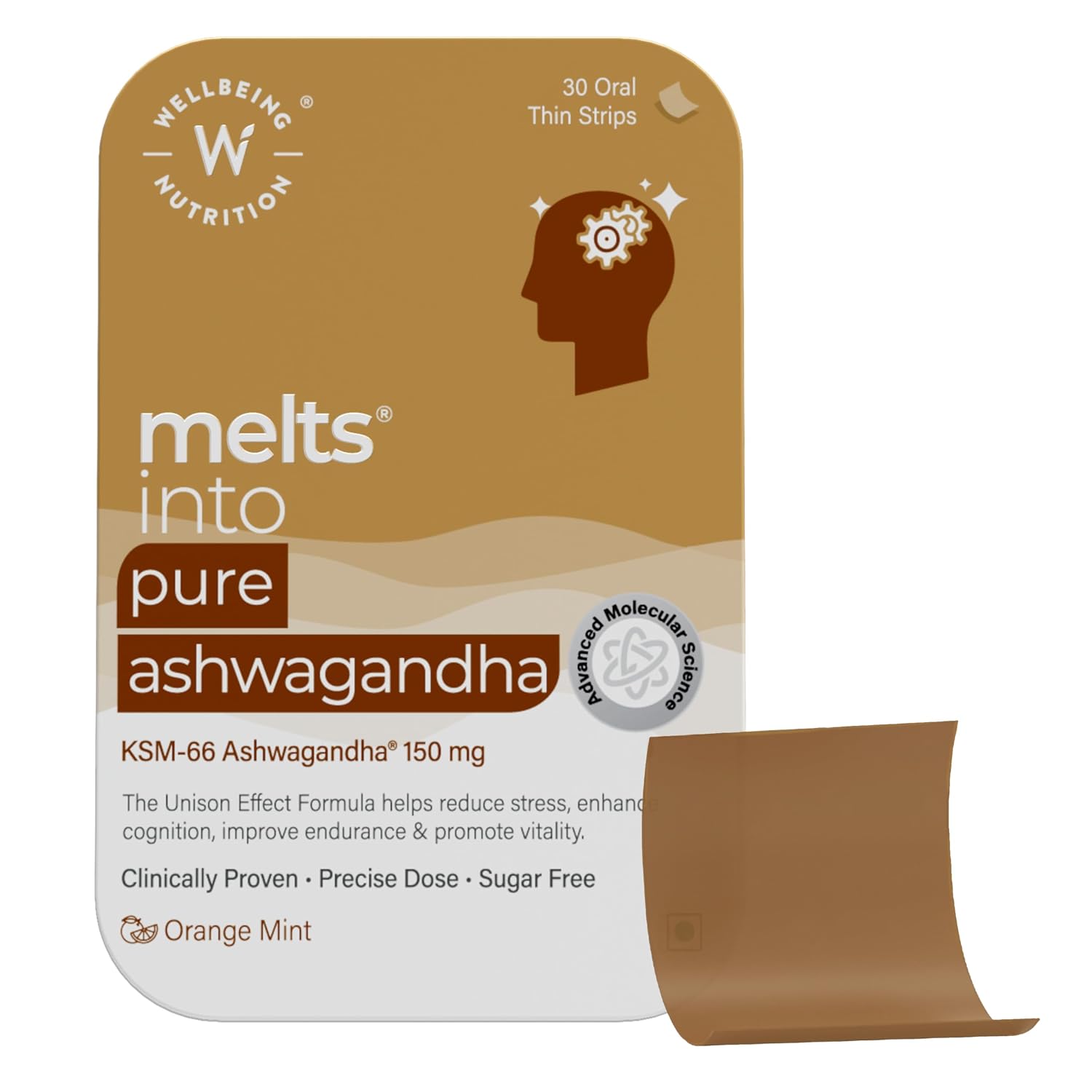 Wellbeing Nutrition Melts Pure Ashwagandha