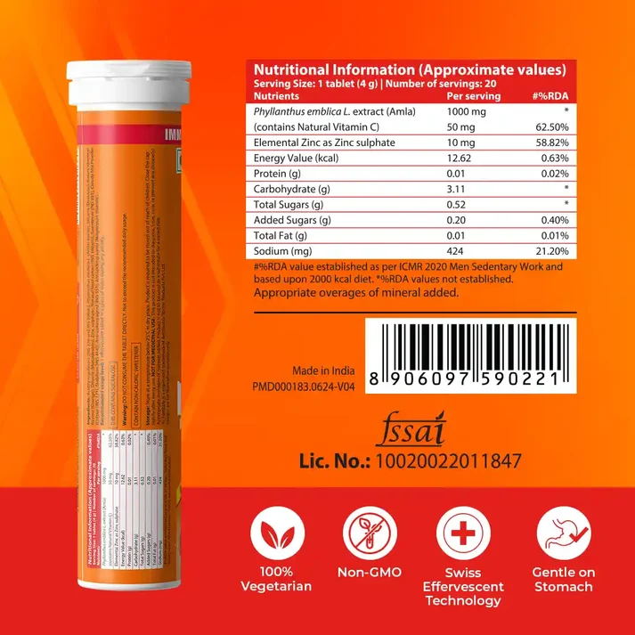 Fast&Up Charge Natural Vitamin C - Image 2