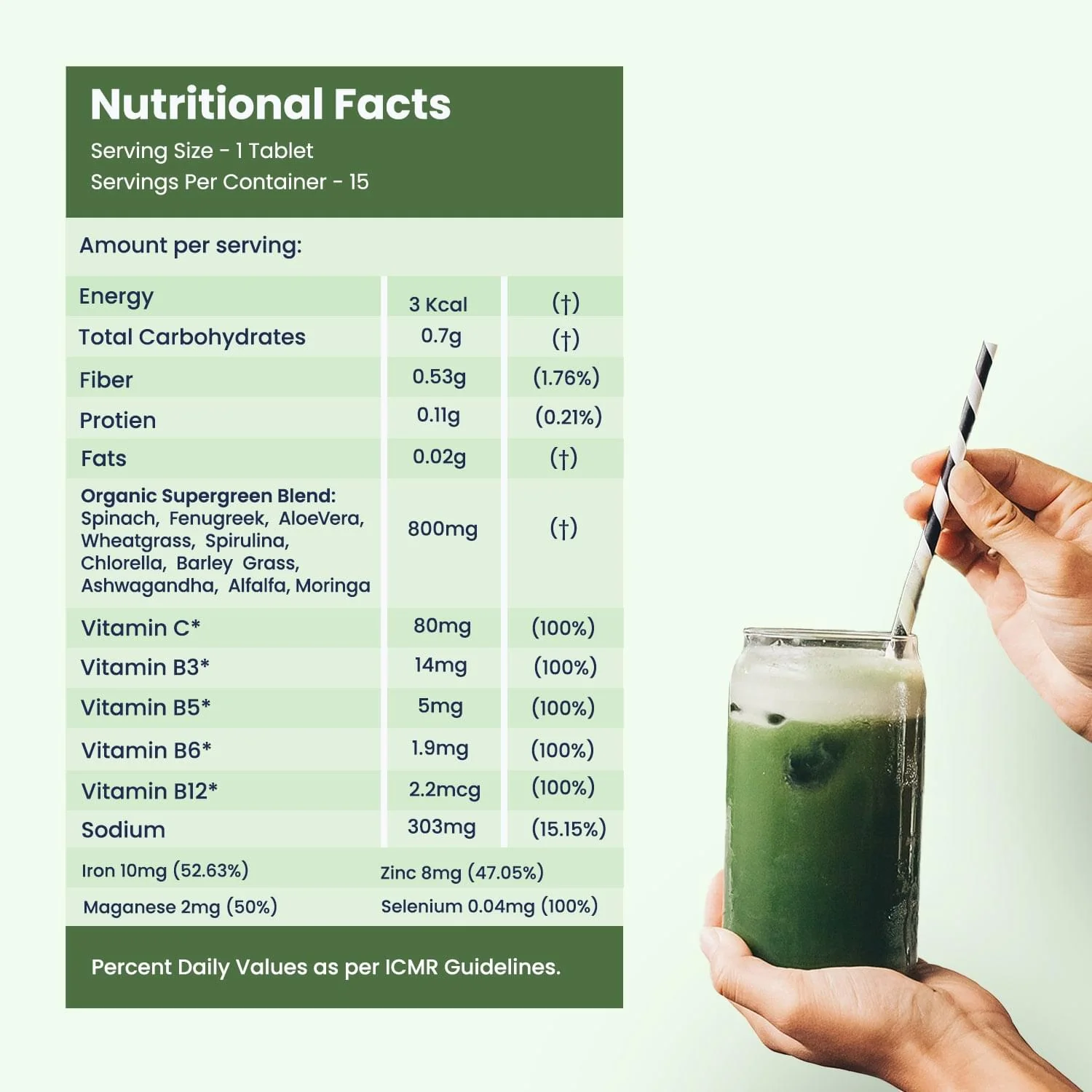 Wellbeing Nutrition Daily Greens - Image 3